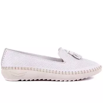 Sail Lakers - Белая кожаная женская повседневная обувь