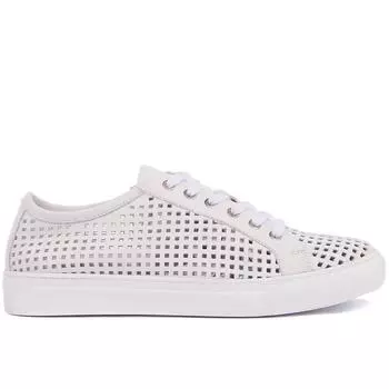 Sail Lakers - белые кожаные мужские туфли