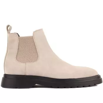 Sail Lakers - Бежевые замшевые мужские ботинки челси