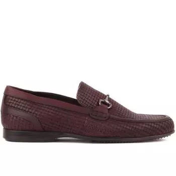 Sail Lakers - Бордовая красная кожаная мужская повседневная обувь