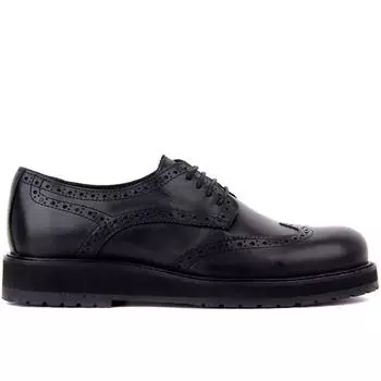 Sail Lakers - Черная кожаная мужская повседневная обувь