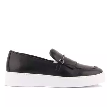 Sail Lakers - Черная кожаная мужская повседневная обувь