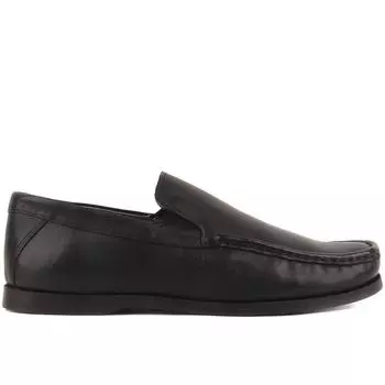 Sail Lakers - Черная кожаная мужская повседневная обувь