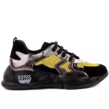 Sail Lakers - Черная кожаная женская повседневная обувь