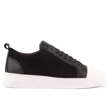 Sail Lakers - Черная замша, кожаная мужская повседневная обувь