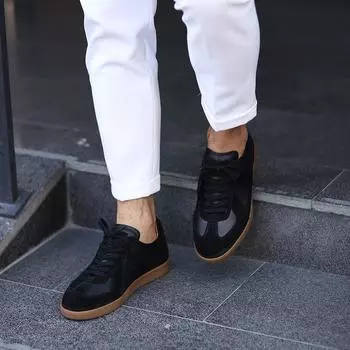 Sail Lakers - Черная замшевая мужская повседневная обувь