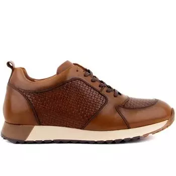 Sail Lakers - Мужская повседневная обувь из коричневой кожи