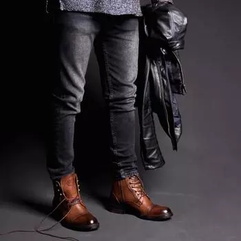 Sail Lakers - мужские кожаные ботинки