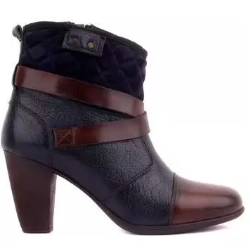 Sail Lakers - темно-синие замшевые женские ботинки на молнии