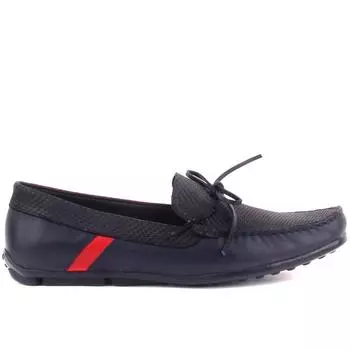 Sail Lakers - темно-синяя кожаная мужская повседневная обувь