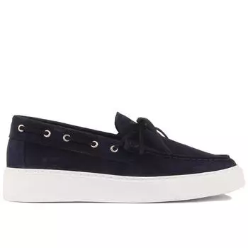 Sail Lakers - Темно-синяя замшевая мужская повседневная обувь на шнуровке