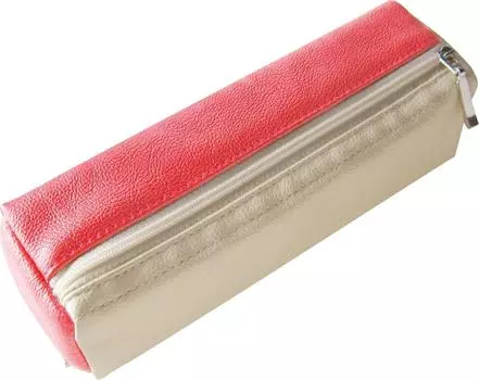 Sailor Fountain Pen Desk Deli 002 Pen Synthetic Leather Case, 37-1502-231, Pink/White