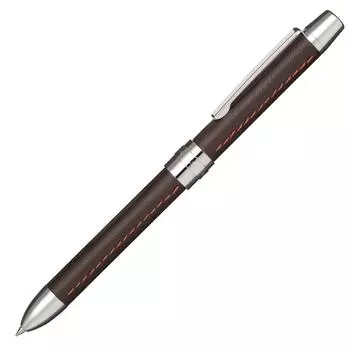 Sailor Fountain Pen Multifunctional Pen 2 Colors Sharp Refino L Cowhide Dark Brown + 16-0319-282