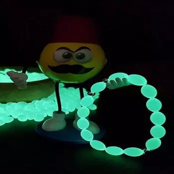 Saint Belisama Istanbul Светящаяся в темно-зеленой фосфоресцирующей пудре кошачий глаз янтарный браслет