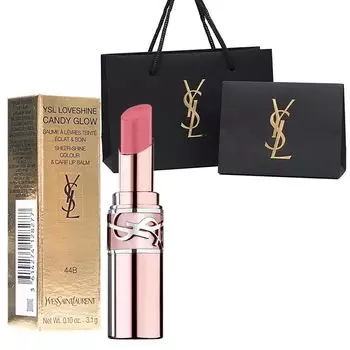 Saint Laurent Loveshine Candy Glow Balm Lipstick Lip Depacos Present Gift Shopper включен []Yves (#44Б)