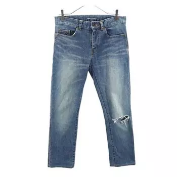 SAINT LAURENT made in Japan Straight denim pants w27 jeans Women Used