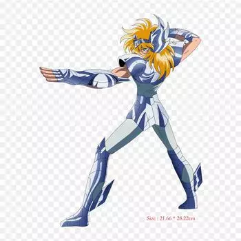 Saint Seiya Hyoga Cygnus Hyoga Pegasus Seiya железные нашивки для одежды, наклейки с аппликациями на одежду, термочувствительная нашивка на заказ