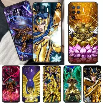 Saint Seiya Knights of the Zodiac Case For OPPO Find X5 X3 Pro A15 A74 A54 A94 A93 A91 A5 A9 A31 A53 2020 A53S A52 A72 Cover OPPO A1K