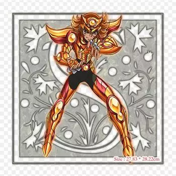 Saint Seiya Light Pegasus Seiya Pegasus Koga Железные нашивки для одежды, наклейки с аппликациями на одежду, термочувствительная нашивка на заказ