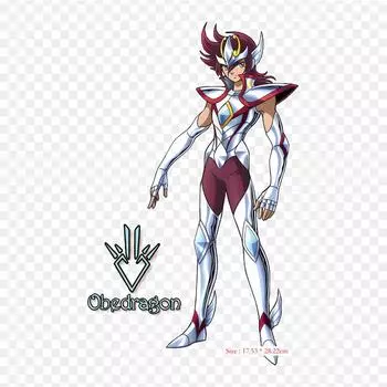 Saint Seiya Pegasus Koga Pegasus Seiya, железные нашивки для одежды, наклейки с аппликациями на одежду, термочувствительная нашивка на заказ