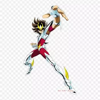 Saint Seiya Pegasus Seiya Brave Soldiers, железные нашивки для одежды, наклейки с аппликациями на одежду, термочувствительная нашивка на заказ