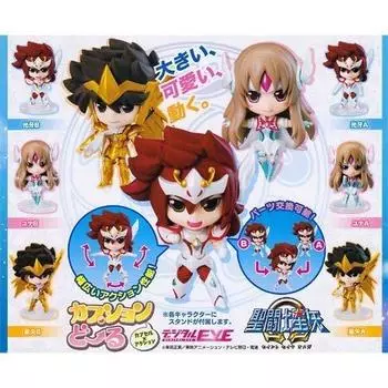 Saint Seiya Seiya Doll все 6 типов набор Omega-Saint Omega-Caption