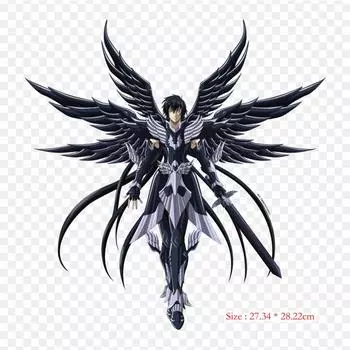 Saint Seiya The Lost Canvas Alone Alone Pegasus Seiya железные нашивки для одежды, наклейки с аппликациями на одежду, термочувствительная нашивка на заказ