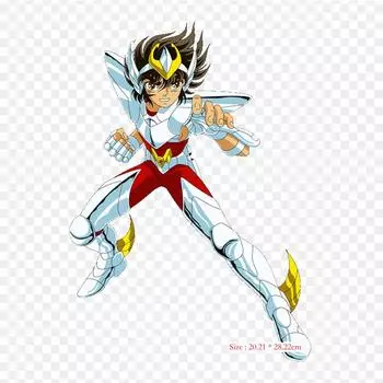 Saint Seiya Ultimate Cosmo Pegasus Seiya Pegasus Tenma железные нашивки для одежды, наклейки с аппликацией на одежду, термочувствительная нашивка на заказ