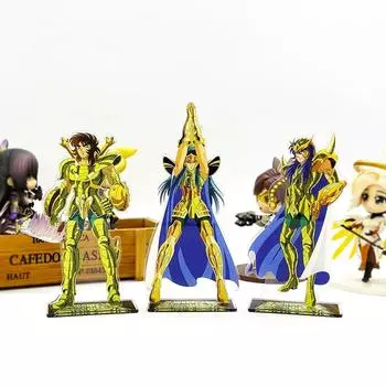 Saint Seiya Zodiac Dohko Camus Milo, японская акриловая подставка, игрушка-фигурка