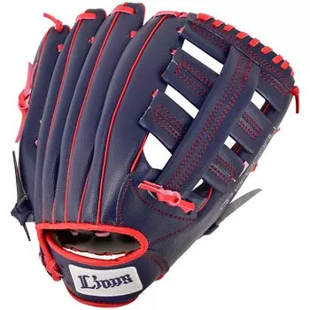 Saitama Seibu Lions x GP Baseball Glove Softball General Navy x Red pitcher 12 inches 58621 medium (Geep) Right-handed All-round