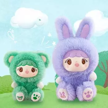 Сайт Мягкая и милая кукла-кролик Длинные уши Кролик Монстр Плюшевая игрушка Дети и девочки Комфорт и компаньон для сна Подарок 30 cm---40 cm