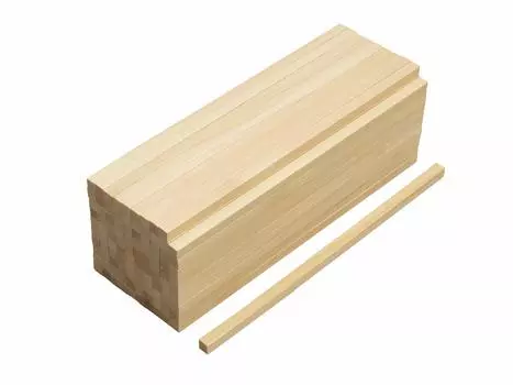 Sakai Sangyo Hinoki 50 деревянных деталей для изготовления палочек для еды. Оригинальное изготовление Myhashi. Домашнее производство, Япония. Мастер-класс по изготовлению палочек для еды.