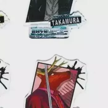 Sakamoto Days Figure Acrylic Stand Jump Festa Takamura + Kashima