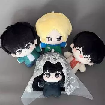 Sakamoto Days Plush Toy Seba Natsuki Asakura Shin Nagumo Yoichi Stuffed Plush 10cm Pendant Cute Mini Dolls Customized Toy Gifts style 1