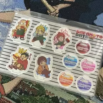 ) Sakamoto Days Sakadei Shotenjo Мини Акриловая Мини Фигурка