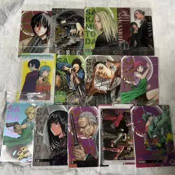 Sakamoto Days Sakadei Wafer Nagumo День рождения может значок Нацуки Шин Шишиба