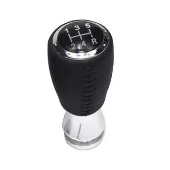 Sakan Car Shift Knob 10*4cm Aluminum Black Stitching