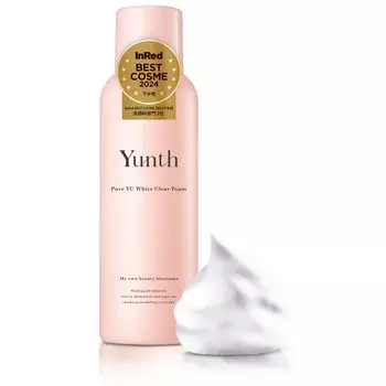 Saki Yunth Raw VC Белая прозрачная пена 120 г [Takei Ambassador] (Очищающая пена/Косметика/Уход за кожей/Поры/Косметика/Красота)