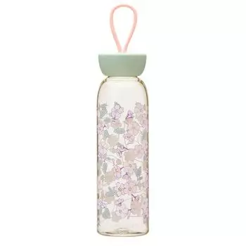 SAKURA2024 Бутылка с силиконовым ремешком 532 мл Sakura Sakura 2024 Стакан для кофе Starbucks Милый подарок на день рождения Подарочная бутылка для воды Розовая [Starbucks]