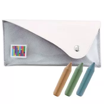 Sakura Crepas цветной карандаш-маркер Coupie 100th Anniversary Limited Product Relaxy Color с футляром Набор из 3 штук FYLM-3MA