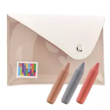 Sakura Crepas цветной карандаш-маркер Coupie в честь 100-летия ограниченной серии в женском цветном футляре в комплекте из 3 штук FYLM-3LA