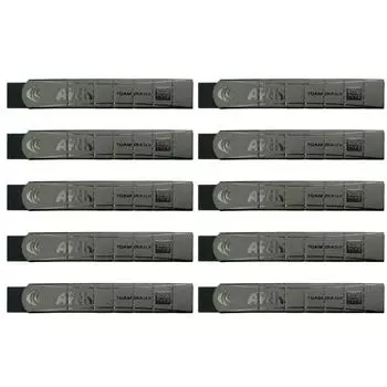 Sakura Crepas Eraser Arch Slim Type черный 10 штук RAF150SL(10)