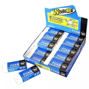 Sakura Crepas Eraser Foam Eraser Double 100 20 шт RFW100-20