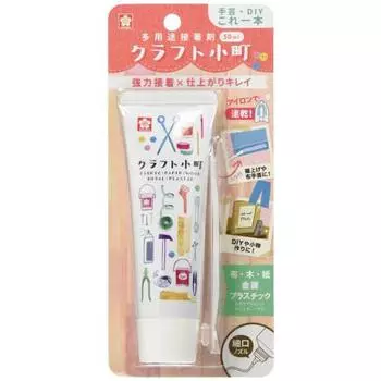 Sakura Crepas клей универсальный прочный Craft Komachi 50 мл 1 шт с лопаточкой BTC50ML-P
