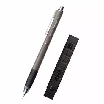 Sakura Crepas Mechanical Pencil Lightle Limited 0.5mm Brown Gray (Eraser Arch Slim Type Black 1 piece included) NS505W-A#147