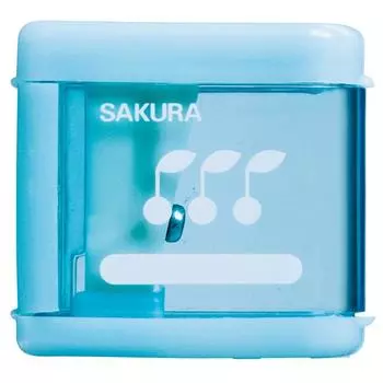 Sakura Crepas Начальная школа Канцелярские принадлежности Карандаш Словарь G Мини Точилка Синий #36