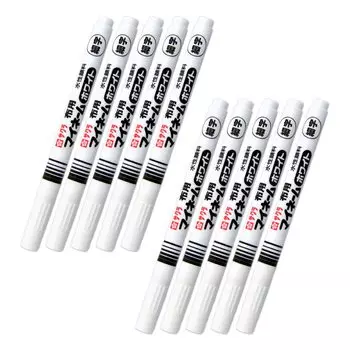 Sakura Crepas Name Pen My Name White Fine Point 10 на водной основе YKM-S#50(10) белый