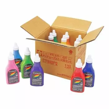 Sakura Crepas Paint Акриловая краска для плакатов 420 мл 12 цветов набор