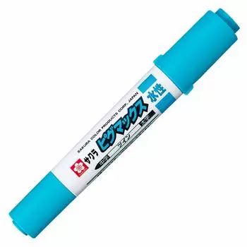 Sakura Crepas pen Pigmax Twin sky blue 10 pieces water-based ZPK-T10P#425