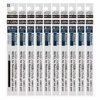 Sakura Crepas шариковые ручки сменные стержни для Ball Sign iD Night черные 10 шт. 0,4 мм R-GBN04#43(10)